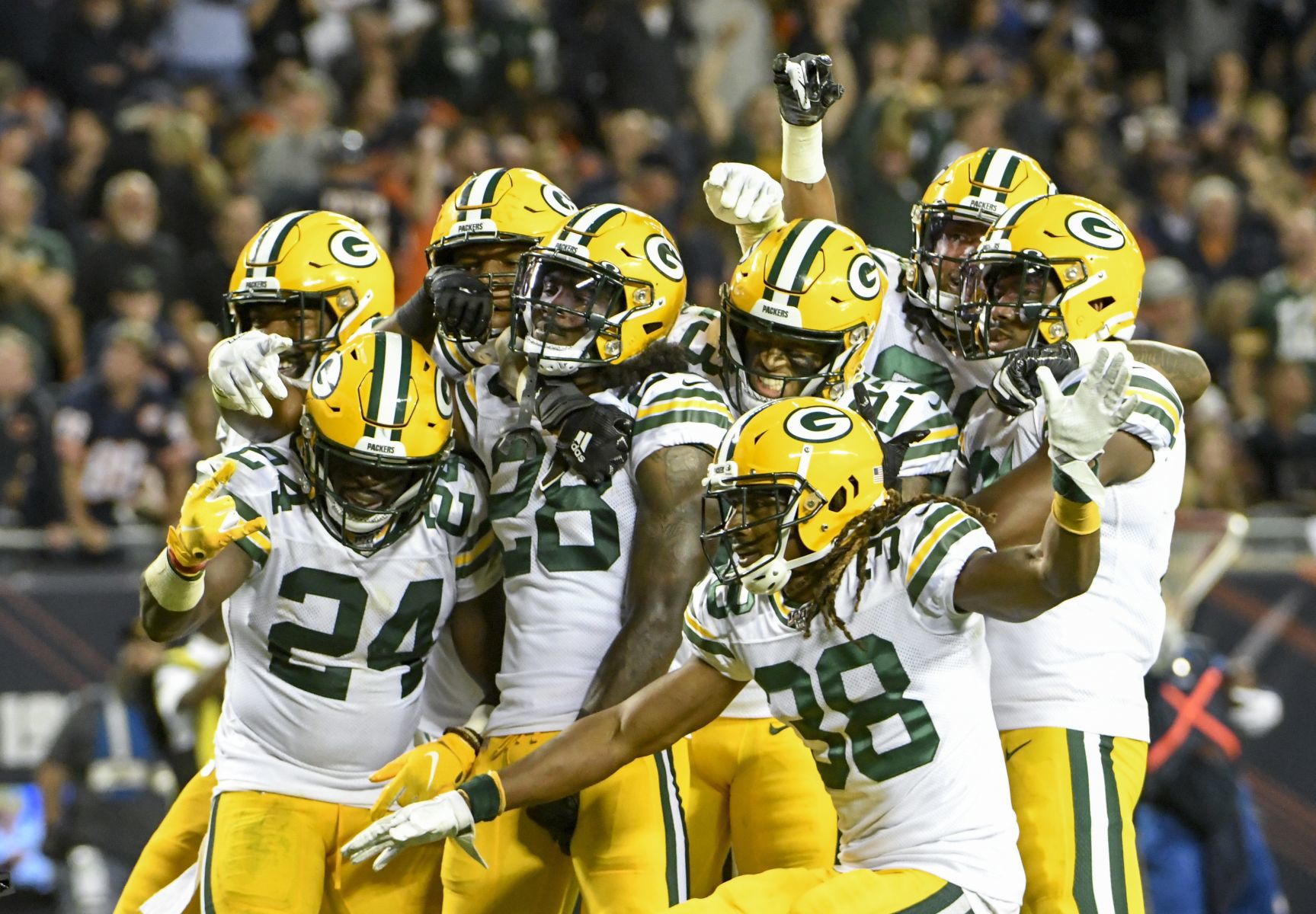 Packers 10, Bears 3